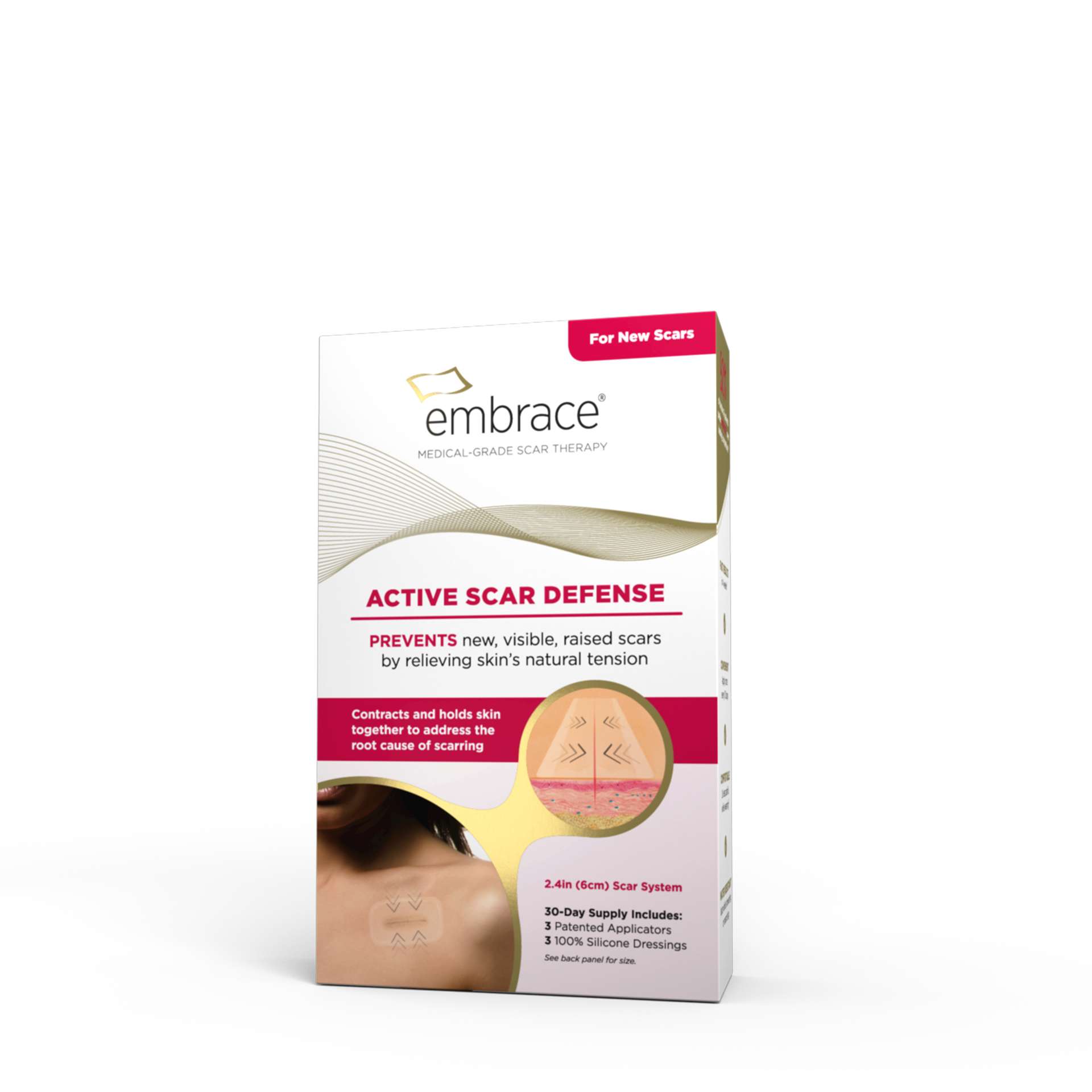 Breast Augmentation Scars | Proven Healing with embrace®